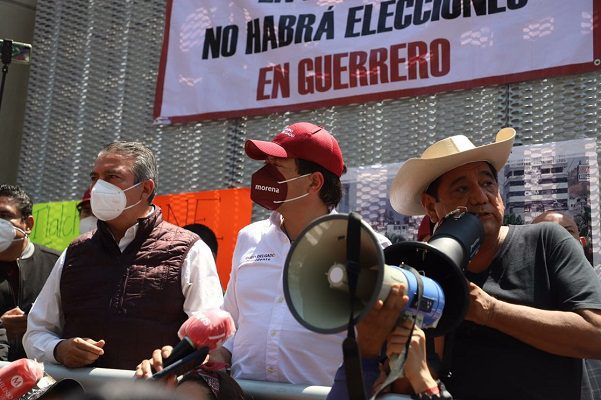 Gobernadores morenistas denuncian fallo del TEPJF a Salgado Macedonio