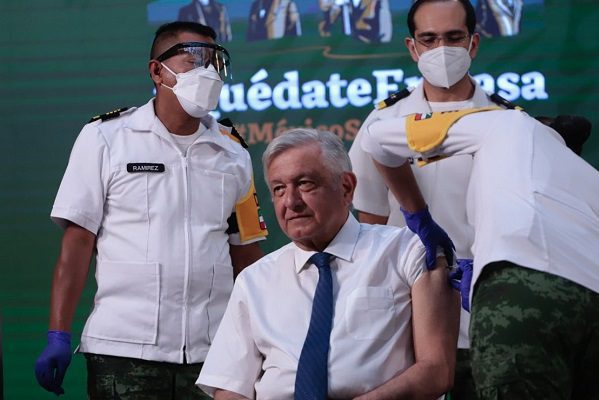50 millones de mexicanos estarán vacunados en julio, prevé AMLO