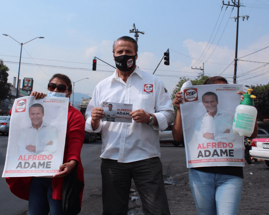 Alfredo Adame inicia campaña en CDMX a pesar de controversia por audio filtrado