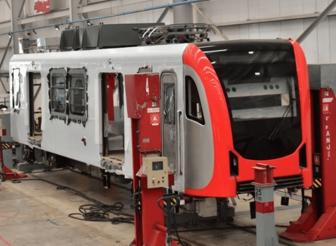 CAF exportará de 10 de 28 trenes a Filipinas