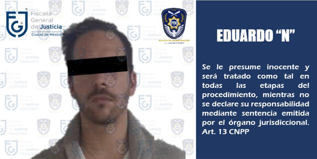 Liberan a Eduardo ‘N’, presunto agresor sexual de Daniela Berriel