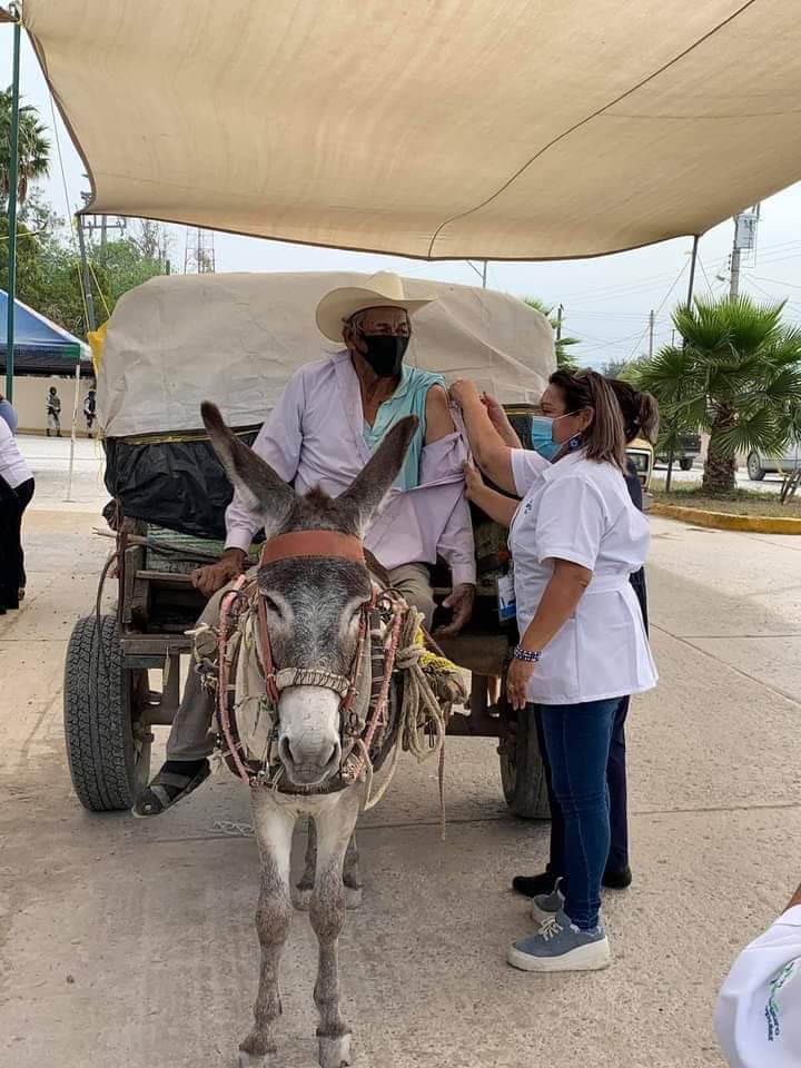 AMLO anuncia "cifra récord" de vacunados contra COVID-19, van 467 mil 642 en un día
