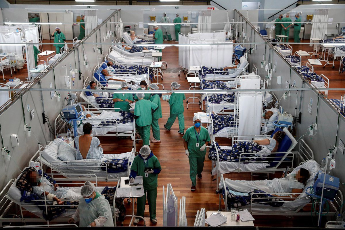Gobernadores brasileños piden a ONU ayuda humanitaria ante colapso hospitalario por Covid-19