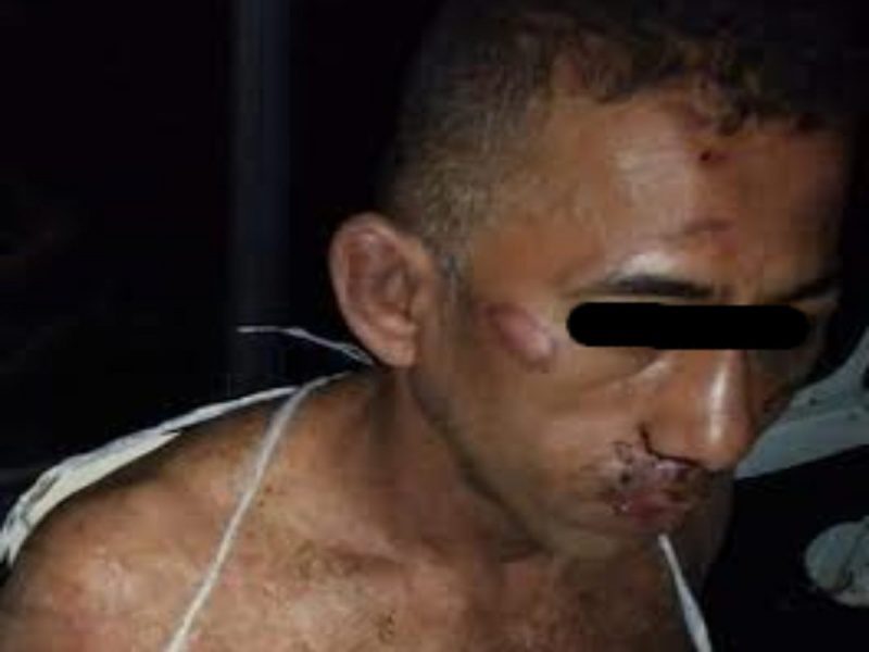 Desnudan, golpean y exhiben a ladrón en Hidalgo