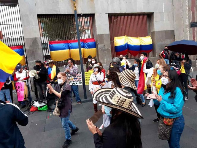 protestas por Colombia