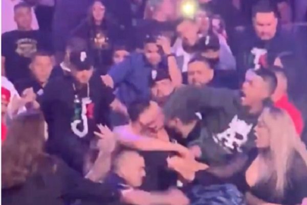 Protagonizan pelea campal durante encuentro entre Andy Ruiz y Chris Arreola #VIDEO