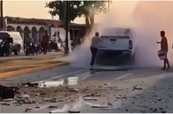 Explota pirotecnia de candidatos a edil en dos estados diferentes #VIDEOS