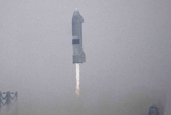 Por primera vez, logra aterrizar sin explotar el Starship de SpaceX