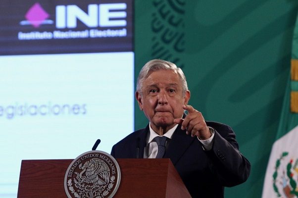 INE y TEPJF son los más tenaces violadores de la ley, asegura AMLO