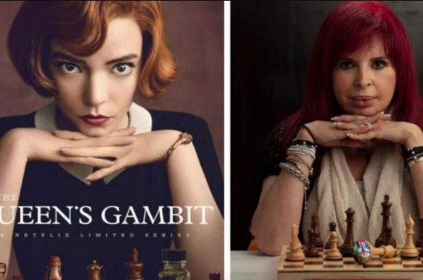 Critican a Layda Sansores por copiar promocional de "Gambito de dama"