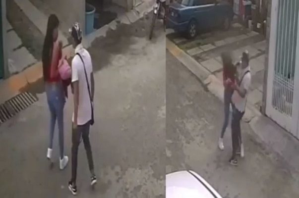 Denuncian sujeto por golpear a joven en Ecatepec #VIDEO