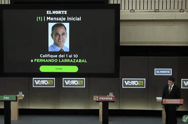 Candidato a NL dejan a Samuel García debatir solo #VIDEO