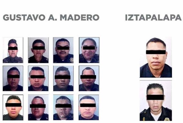 Detienen a 14 policías por extorsión y robo en la GAM e Iztapalapa