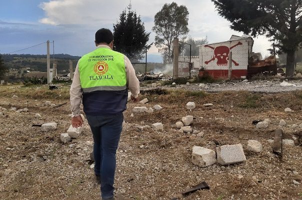 Explosión de polvorín en Tlaxcala deja cuatro muertos #VIDEO