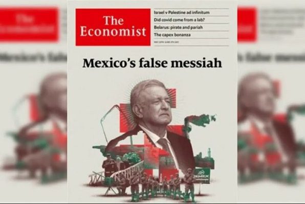 "El falso mesías", así critica The Economist a AMLO
