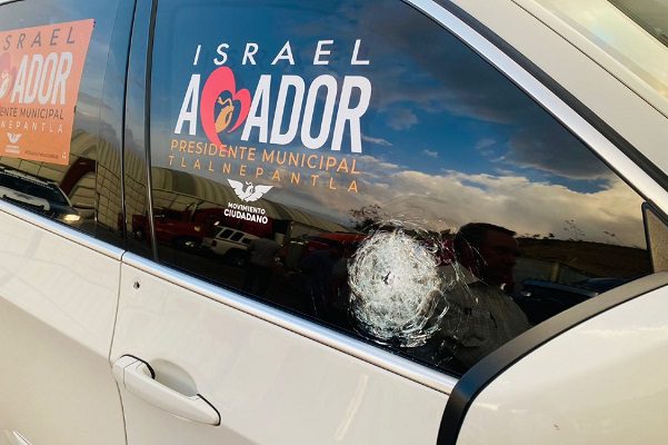 Atacan a tiros a candidato de MC a presidencia municipal de Tlalnepantla