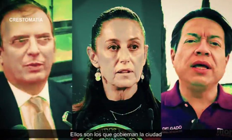 INE avala spot del PAN donde señala a Ebrard, Delgado y Sheinbaum por desplome en L12