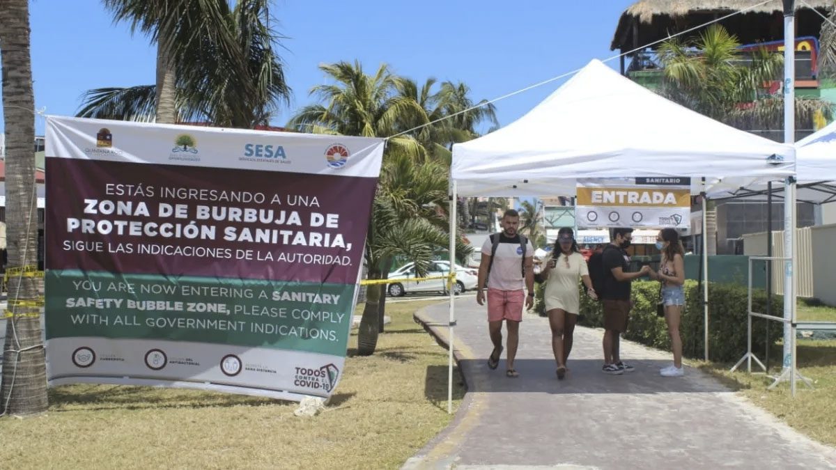En QRoo, implementan burbujas sanitarias para identificar casos de covid-19