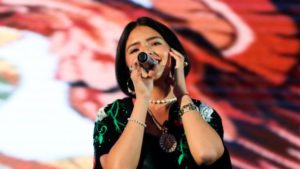 Tataranieto de creador del Himno Nacional aclara si Ángela Aguilar se equivocó