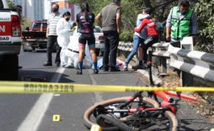 Muere ciclista atropellado en la México-Toluca