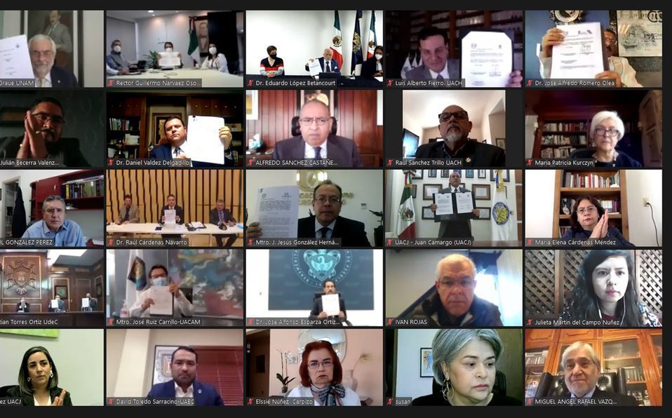 UNAM firma convenio con 11 universidades para erradicar violencia