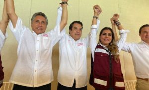 Manuel Negrete declina a favor de Evelyn Salgado a gubernatura de Guerrero