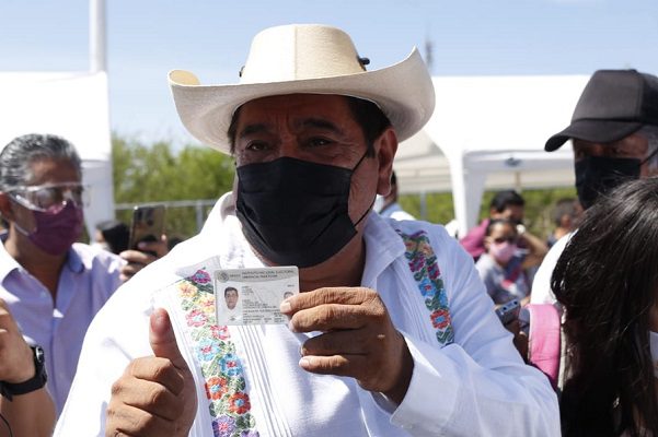 "No hay mal que por bien no venga", dice Salgado Macedonio tras votar