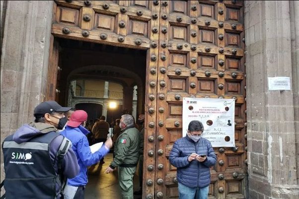 Supervisan seguridad en casilla votará AMLO