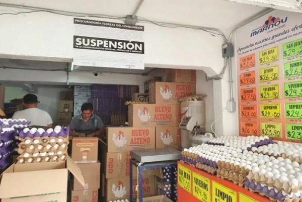 Profeco sanciona 126 establecimientos por alza injustificada de precios