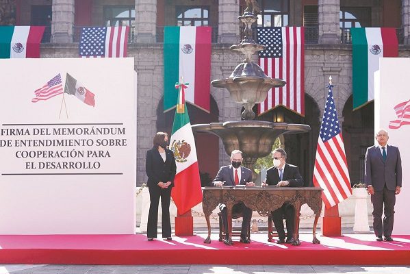 SRE proporcionará a Congreso acuerdos entre Kamala Harris y México