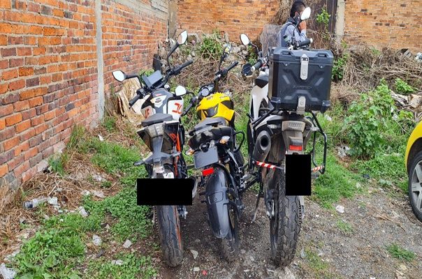 Localizan motocicletas robadas por grupo armado a turistas en Nevado de Toluca
