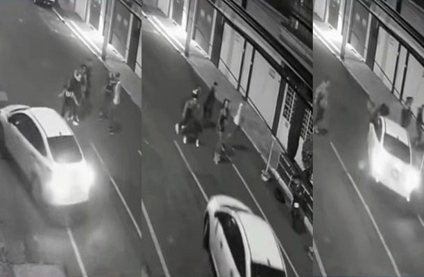 Sujeto atropella a novia y amiga que intentaron impedir que manejara ebrio #VIDEO