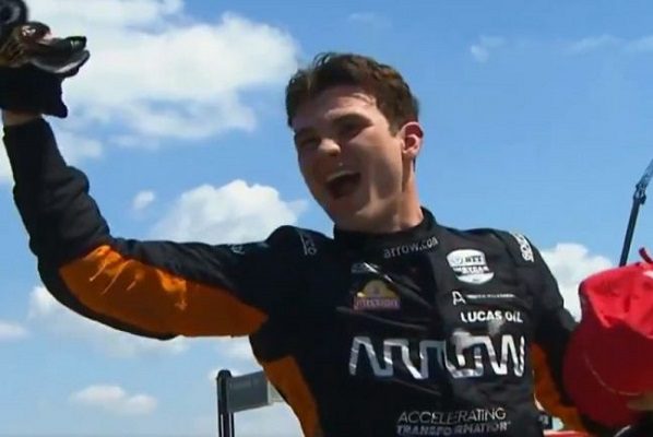 El mexicano Patricio O’Ward gana su segundo Gran Premio en Detroit