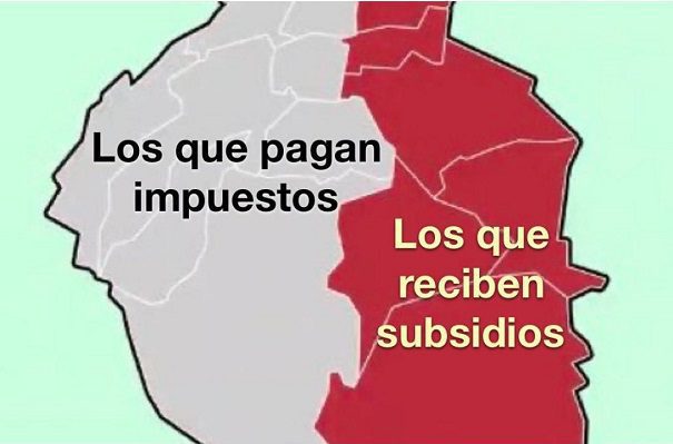 Copred pide un alto al clasismo por memes de CDMX dividida