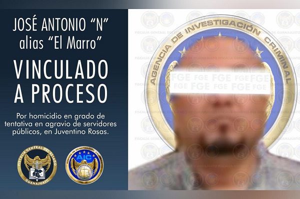Procesan a "El Marro" por tentativa de homicidio contra funcionarios públicos
