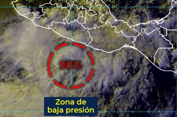 SMN alerta fenómenos meteorológicos en Pacífico y Golfo