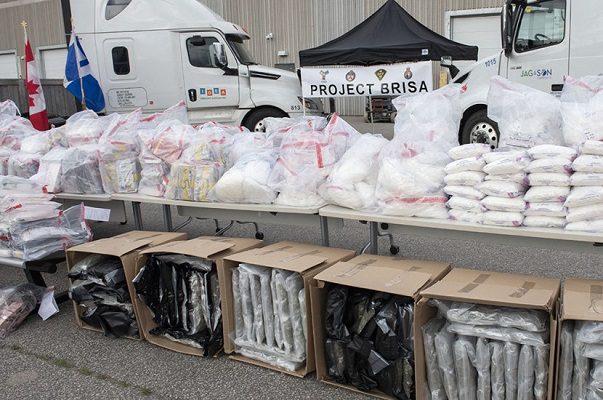 Canadá desarticula organización que traficaba droga desde México