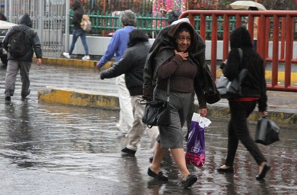 También hoy se esperan lluvias en el Valle de México
