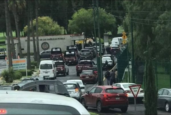 Realizan operativo en la Universidad de las Américas Puebla