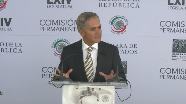 Mancera dice tener la conciencia tranquila tras presentación de peritaje sobre el Metro