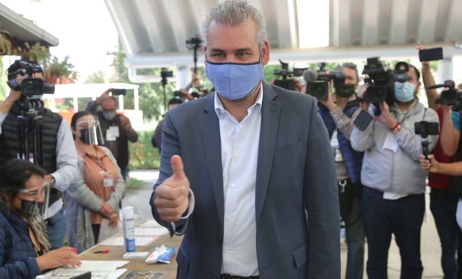 Alfredo Ramírez Bedolla se declara ganador de gubernatura en Michoacán