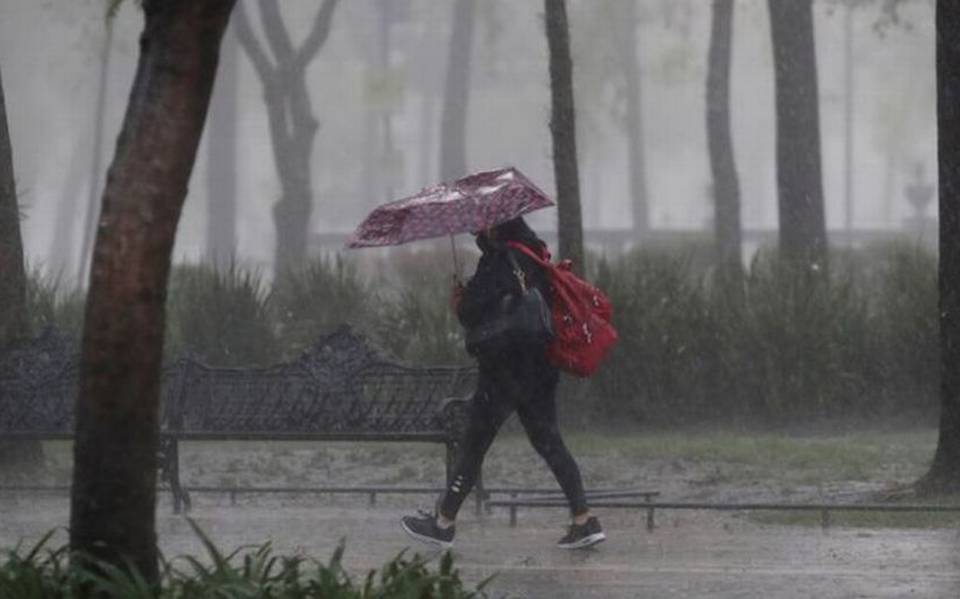 Lluvias continuarán en oriente, centro, sur y sureste de México