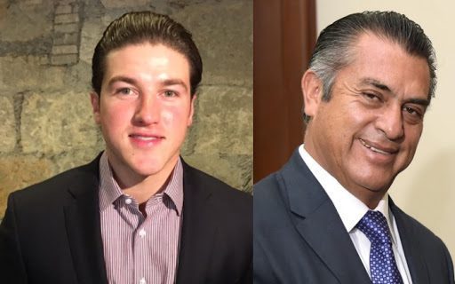 Recibe ‘El Bronco’ a Samuel García en Palacio Nacional de Nuevo León