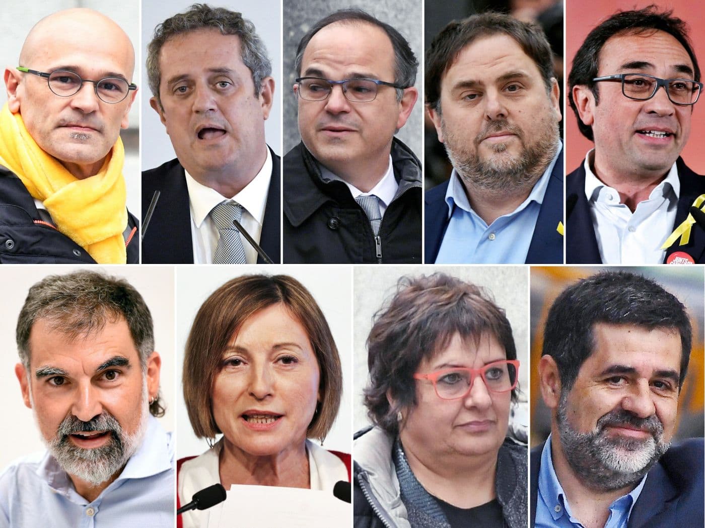Indulta España a líderes separatistas catalanes presos