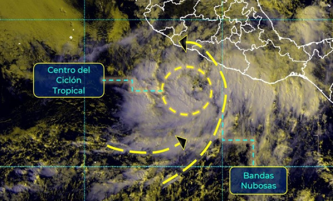 Tormenta tropical ‘Dolores’ se forma en el Pacífico, se esperan lluvias torrenciales