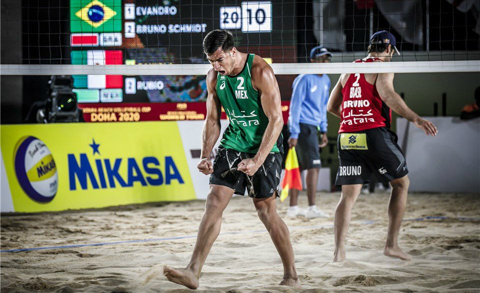México consigue plaza olímpica en voleibol de playa