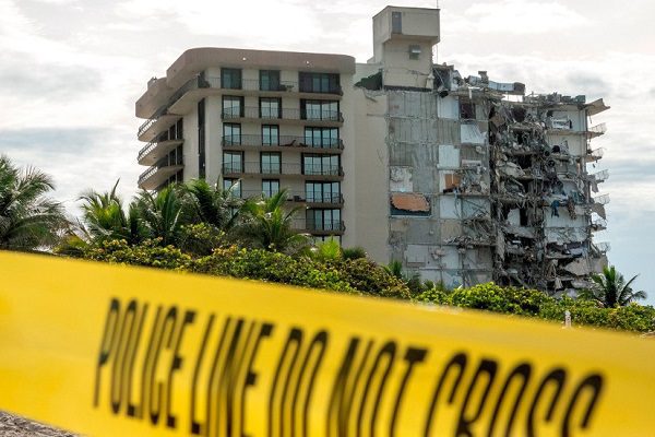 Asciende a 20 el número de muertos por edificio colapsado en Miami
