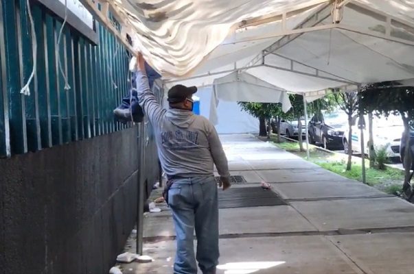 Militantes del PRI retiran plantón en sede nacional del partido