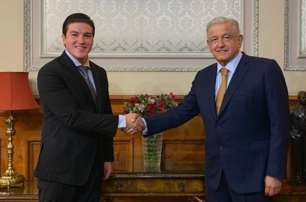 AMLO califica de "amistosa y productiva" la reunión con Samuel García