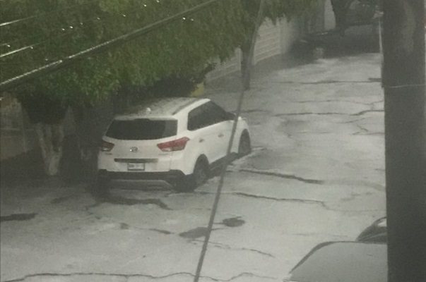 Nuevamente, las fuertes lluvias inundaron el Valle de México